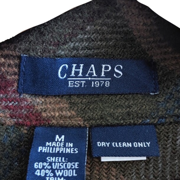 Ralph Lauren Chap’s plaid sweater poncho - Picture 5 of 5